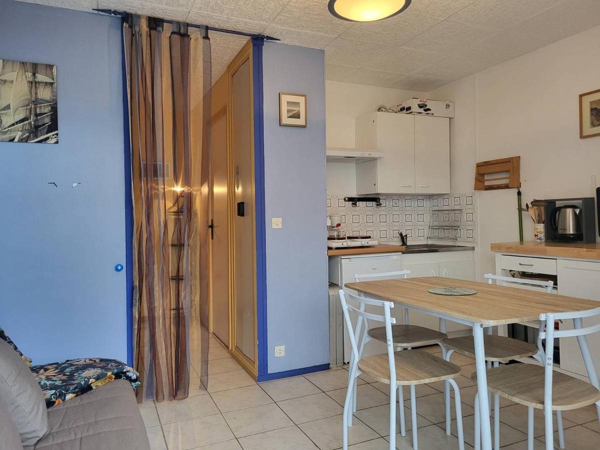 Studio Avec Terrasse, Parking Prive Et Acces Direct A La Plage - Fr-1-465-86 Мервиль-Франсвиль Экстерьер фото